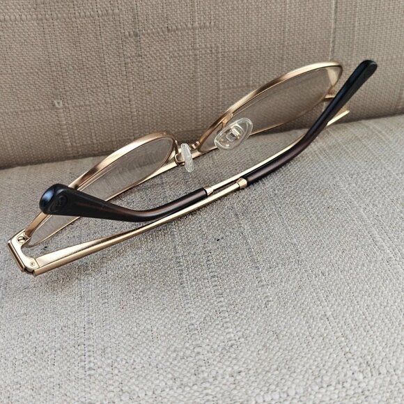 Look Optic Men Eyeglasses Frame Gold Tone COOPER LR85P +2.5 56[]16 140 - Picture 8 of 13